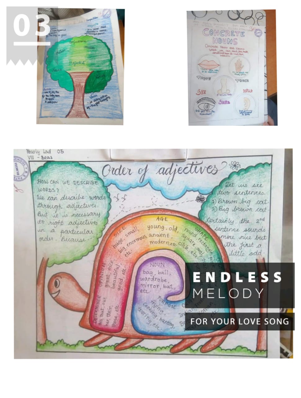 Poster Making Competition On English Grammar (Upper Primary)