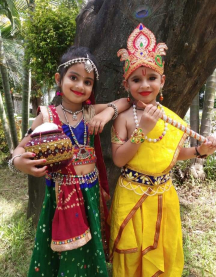 Janmashtami celebration 2021(pre primary section)